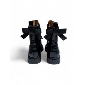 Zwarte veterboot Dianetti - 1678